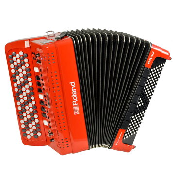 Roland FR-4XB RD V-Accordion レッド デジタルアコーディオン ボタン鍵盤タイプ