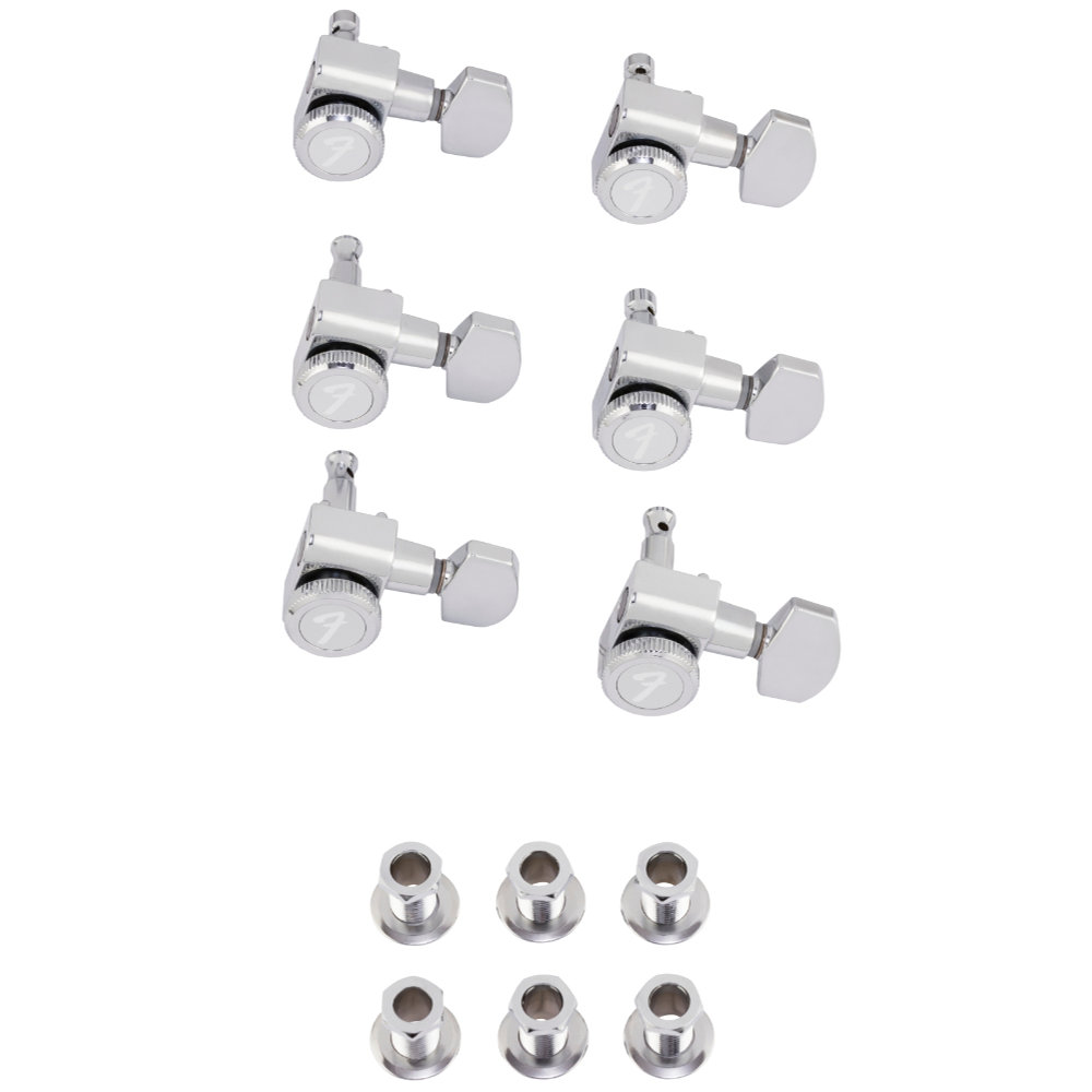 フェンダー Fender Locking Stratocaster/Telecaster Tuning Machines ポリッシュドクローム ギター用ペグ