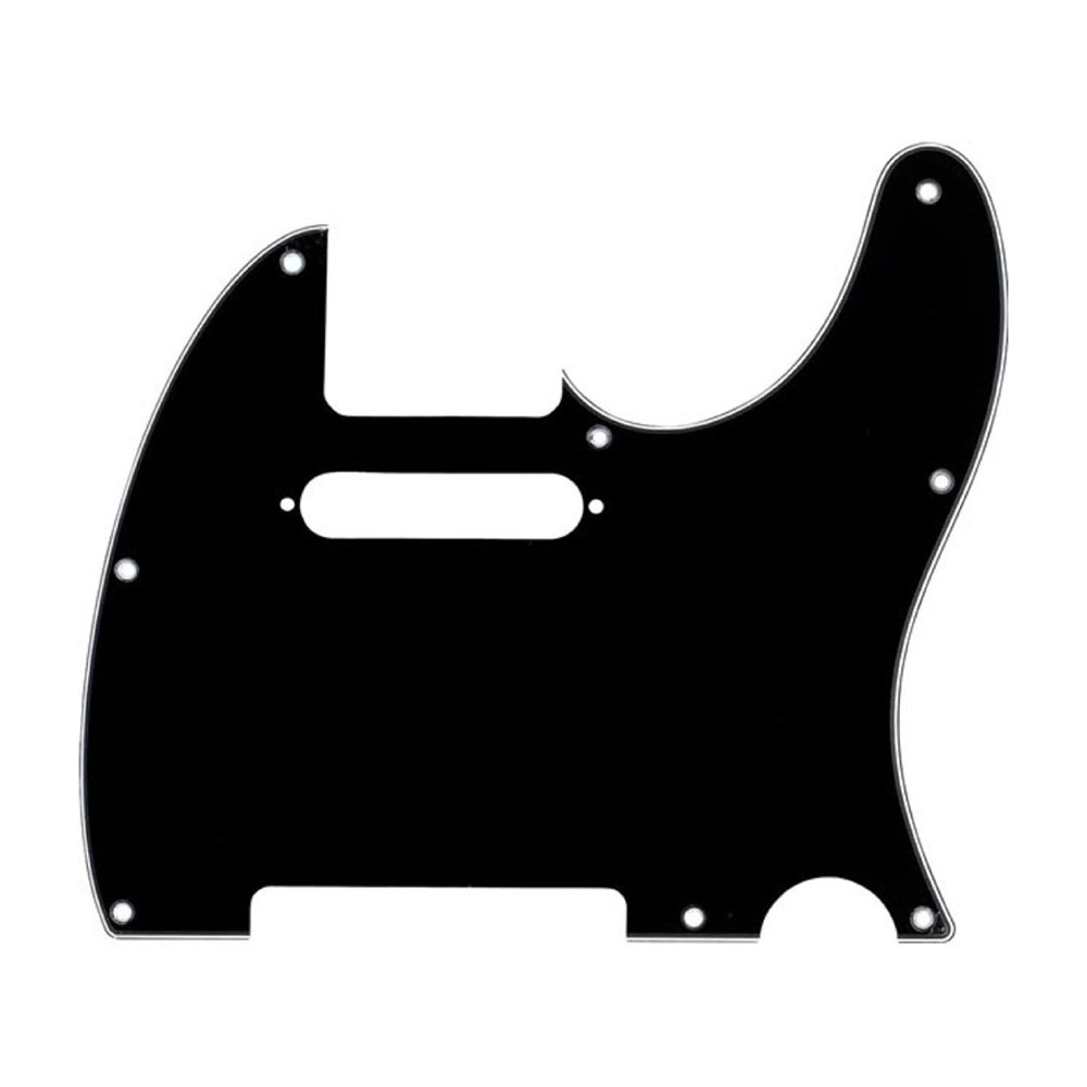 フェンダー Fender 8-Hole Mount Multi-Ply Telecaster Pickguards ブラック ピックガード