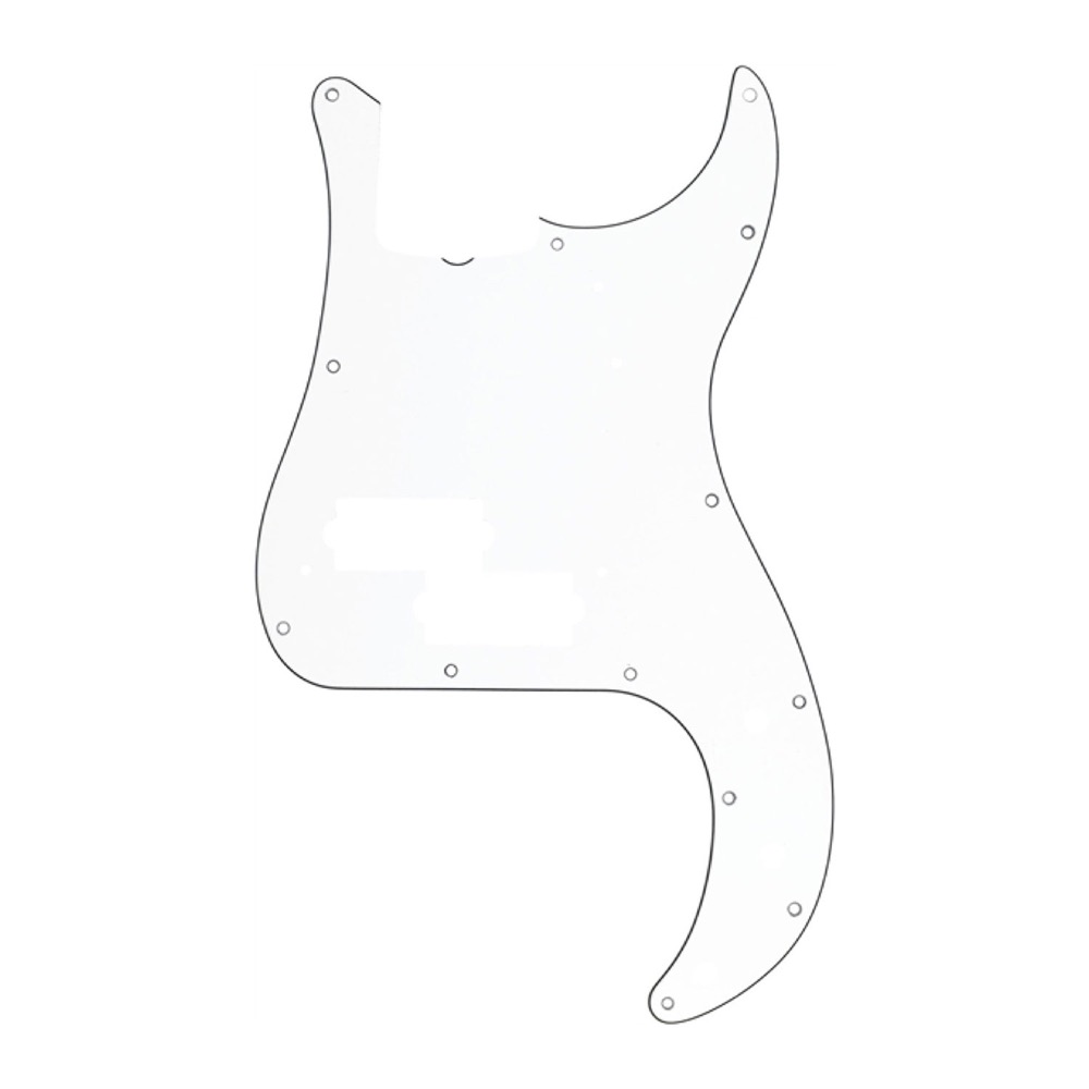 フェンダー Fender 13-Hole 039 60s Vintage-Style Precision Bass Pickguards ホワイト ベース用ピックガード