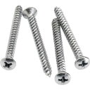 フェンダー Fender Neck Mounting Screws (4) クローム ネックマウント用ネジ