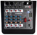 ALLEN&HEATH ZED-6 アナログミキサー（ZED6/X）ZED-6はプロ用の GS-R24から譲り受けた高性能プリアンプを搭載。各チャンネルは独立した基板構造が採用され、ミキサーとしてのこだわりを貫いています。■主な仕様ZED-6 (アナログ・ミキサー)・独立 2 マイク/ライン入力(XLR,、TRS)・2 x ステレオ入力(TRS)・2xDI 機能を有したハイ・インピーダンス入力・ローカット・フィルタ / 2 バンド EQ・60mm メインミックス・フェーダー・XLR ジャック出力・LED メーター・48V ファンタム電源搭載・堅牢な内蔵電源搭載・本体寸法・重量:249(W) x 236.4(D) x 88.9(H)mm / 1.3kg・梱包寸法・重量:364(W) x 291(D) x 138(H)mm / 1.95kg