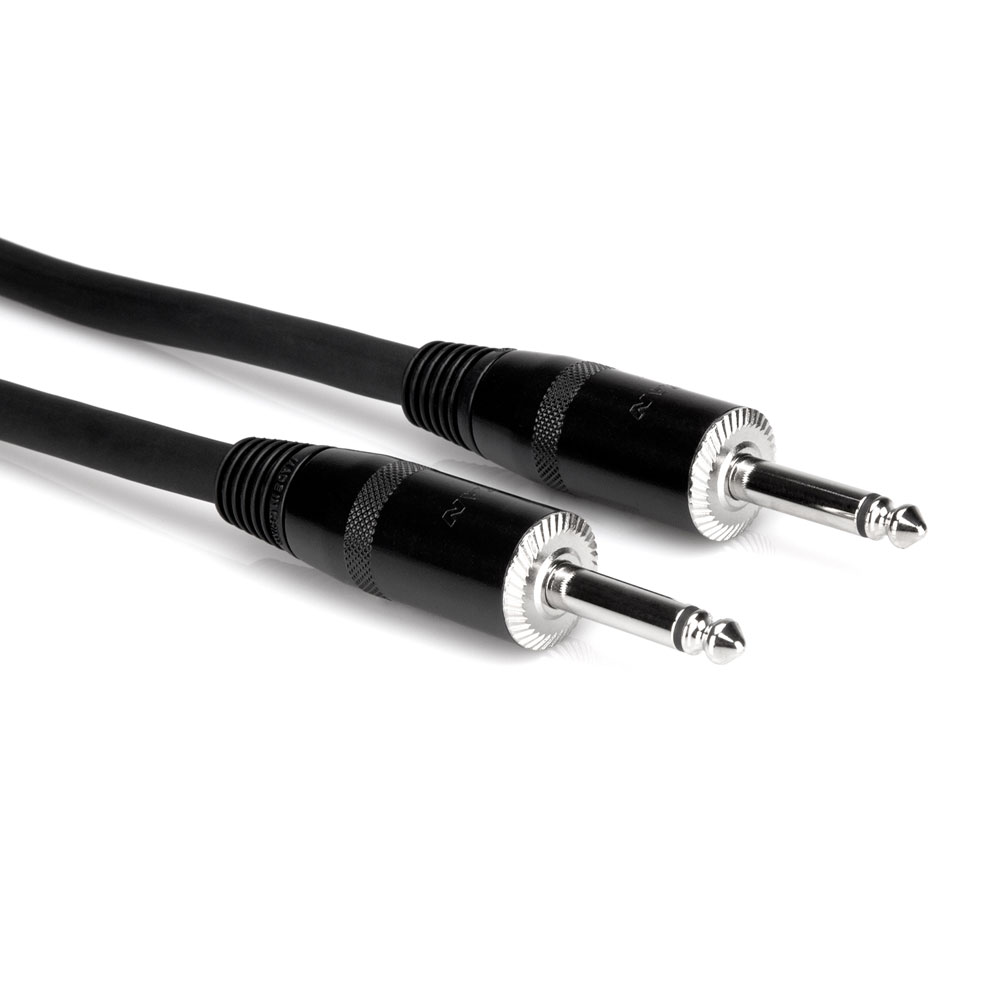 Hosa SKJ-415 4.5m モノラルフォンオス-モノラルフォンオス スピーカーケーブル世界的なケーブルメーカー『Hosa（ホサ）』のOFC（無酸素銅）を使用した楽器用スピーカーケーブルです。Hosa Pro Speaker Cable(プロシリーズ)は、世界的にも高い評価を得ているノイトリック社のREANコネクタを採用。ホサのワールドクラスの製造技術と融合する事で、さらに優れた性能と耐久性、長寿命を実現しています。・優れたシグナル伝達と頑丈な耐久性を兼ね備えたREANコネクタ・より大きく、より鮮明なの信号伝達を実現する14 AWG 無酸素銅（OFC）導体。・優れた耐久性と柔軟性、ステージ上でも目立たないブラックPVCジャケット。長さ：15ft（約4.5m）プラグ：REAN モノラルフォンオス - モノラルフォンオス導体：14 AWG x 2 OFC（2芯）