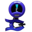 SNARK SN-1X BLUE ギター/ベース用クリップチューナーSNARKクリップチューナー＆メトロノーム 弦楽器用ギター・ベース用チューナー「SN-1/BLU」の後継機種”SN-1X”です。新たに広視野⾓かつ視認性の高いLCD カラーディスプレイを搭載、見やすくなった上にわずかなピッチの違いも感知、またチップを刷新しチューニング精度は大幅に向上しています。他にもキャリブレーション機能、パワーセーブ機能、しっかりとホールドできるつまみやすいクリップ部、自由に角度変更ができるジョイント部と従来の性能は継承し、より使い易さを追求したSNARKチューナーです。Spec音律12 平均律キャリブレーションA=415〜466Hz機能パワーセーブ機能サイズ80×60×40mm電源CR2032(3V)×1付属品動作確認用CR2032(3V)×1不織布製収納カバー保証書、取扱説明書重量38g(バッテリー含む)