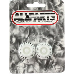 オールパーツ ALLPARTS KNOB 5012 White Bell Knobs コントロールノブ