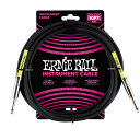 アーニーボール ERNIE BALL 6048 10 039 STRAIGHT/STRAIGHT INSTRUMENT CABLE BLACK ギターケーブル