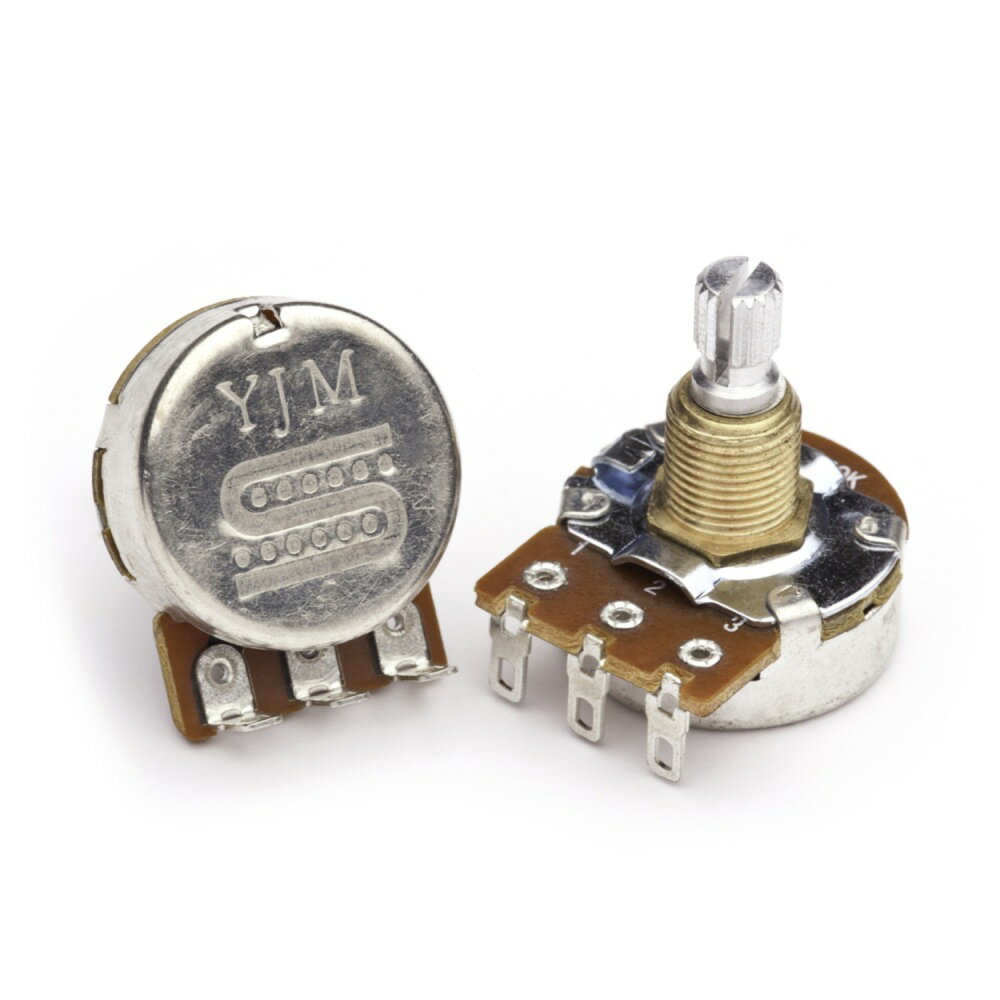 セイモアダンカン Seymour Duncan YJM-500 YJM High-Speed Volume Potentiometer 500K Aカーブ ギターパーツ