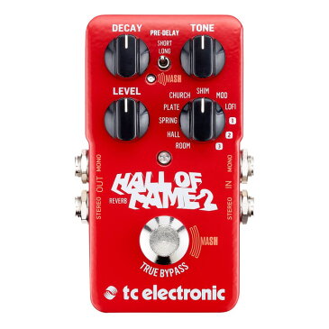 tc electronic Hall of Fame 2 Reverb リバーブ ギターエフェクター