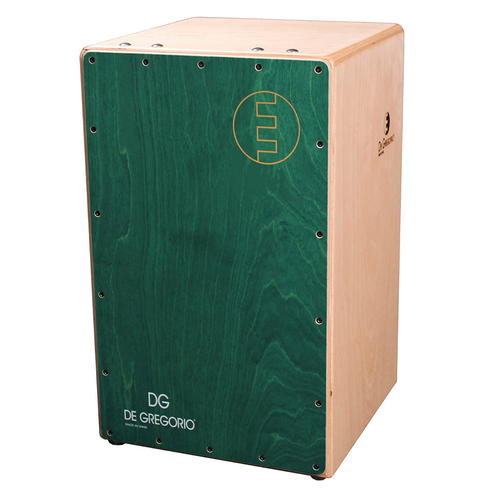 DG CAJON Chanela GREEN カホン ソフトケース付き