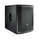 JBL PROFESSIONAL PRX815XLFW Powered パワード・サブウーファー 1本※本製品は受注発注品（お客様からの受注後に輸入代理店がメーカー本国へ発注を行う製品）となっております。そのためご注文からお届けまでに2ヶ月前後の納期を要する場合がございます。あらかじめご了承ください。また、最新の納期情報や、同程度の性能で即納可能な商品のご提案など、ご不明な点がございましたらお気軽にお問い合わせください。【特徴】・携帯端末でのワイヤレス制御に対応し、質の高いPAシステムを素早く簡単に構築可能。・15インチ低域ドライバーを搭載。コンパクトながら、最大音圧レベルは131dBを達成。・XLRと標準フォーンに対応した入力端子を2系統の装備。ハイパス・フィルターのON/OFFが可能なスルーアウト端子も搭載。・ポールを使ってフルレンジ・モデルを上部に設置可能。【仕様】・周波数レンジ（−10dB）：36~113Hz・最大音圧レベル：131dB SPL・ドライバー構成：2275H(15インチ(381mm))・クロスオーバー周波数：80Hz・パワーアンプ：1500W、Class D・入力　　　チャンネル数：2　　　端子・形式：XLR（3P）と標準フォーン（3P）対応の複合型端子　　　インピーダンス：20kΩ（バランス）・電源：100V、50/60Hz・消費電力（1/8出力時、ピンクノイズ）：120W・エンクロージャー：18/25mm合板、Duraflex仕上げ・寸法（W×H×D）：445×548×572mm(除突起部)・質量：27kg・付属品：電源コード、和文取扱説明書