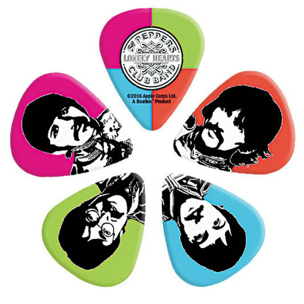 Planet Waves by D'Addario 1CWH6-10B6 10pc BEATLES-PICK-SGT P- Heavy Sgt. Pepper's Lonely Hearts Club Band 50th Anniversary 10ꥮԥå