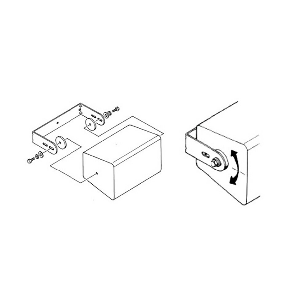 JBL PROFESSIONAL MTC-210UB-WH スピーカー用 U字金具 白