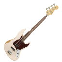 Fender Flea Jazz Bass RDWRN SHP エレキベースEXPRESS WHO YOU AREFleaのそのファンクとジャズに影響されたベースラインはアティテュードに溢れた芸術的なグルーブと、40年に渡る音楽の風景に新しい息を注ぎ込み、Red Hot Chili Peppersの名前を確固たるものにするのに役立ちました。我々は彼の栄光を讃え、“John Paul Jonesの様にクール”になれるpre-CBS Jazz Bassはどこで入手できるか知ってる？というリクエストをOnline Tour Journalに掲載した後に、ファンから受け取ったとされる、彼の大事なShell Pink ’61 Jazz Bassを再製作しました。特長アルダーボディ：Road Worn Faded Shell Pink ニトロセルロースラッカーフィニッシュ“C”シェイプ、1.5”幅のナット、Road Worn ニトロセルロースラッカーフィニッシュのメイプルネック7.25”ラディアスのローズウッドフィンガーボード、20フレット2基の Pure Vintage ’64 Jazz Bass ピックアップネックプレートにはFleaによるアートワークを刻印スペック：モデル：Flea Jazz Bass, Rosewood Fingerboard, Roadworn Shell Pinkモデル番号：0141020356カラー：Shell Pinkボディ：Alderボディフィニッシュ：Road Worn Nitrocellulose Lacquerボディシェイプ：Jazz Bassネック：Mapleネックフィニッシュ：Road Worn Nitrocellulose Lacquerネックシェイプ："C" Shapeスケール：34" (864 mm)フィンガーボード：Rosewoodフィンガーボードラジアス：7.25" (184.1 mm)フレットナンバー：20フレットサイズ：Vintage-Styleナット：Synthetic Boneナット幅：1.5" (38.1 mm)ポジションインレイ：Aged White Dotブリッジピックアップ：Pure Vintage ’64 Jazz Bassミドルピックアップ：Pure Vintage ’64 Jazz Bassコントロール：Stacked Concentric Controls Volume 1. (Neck Pickup), Tone 1. (Neck Pickup), Volume 2. (Bridge Pickup), Tone 2. (Bridge Pickup)ピックアップスイッチ：Noneピックアップコンフィギュレーション：SSブリッジ：4-Saddle Vintage-Styleハードウェアフィニッシュ：Nickel/Chromeチューニングマシーン：Fender Vintage-Styleピックガード：4-Ply Tortoiseshell (鼈甲柄)コントロールノブ：Knurled Chrome/Black Concentric弦：Fender USA, NPS, (Gauges .045 - .105)