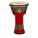 TOCA SFDMX-9RP 9" Bali Red ジャンベFreestyle Mechanically Tuned Djembe 9",Bali RedFREESTYLE DJEMBESFREESTYLE MECHANICALLY TUNED DJEMBESフリースタイル・ジャンベ メカニカルチューニングモデル。タフな合成樹脂シェル、選び抜かれたゴートスキン（本革）ヘッドを採用しています。肩にかけて運べ、ソリッドで本格的な音色を実現しました。プレイスタイルを選ばない、まさにフリースタイルなビートを刻むジャンベです。■ライトウェイトで頑丈な合成樹脂シェル。■優れたベース・トーンと澄んだ高域。■ゴート・スキン(本革)ヘッドは本格的なルックスとサウンドを両立。■ノンスリップ・ラバー・ボトムが底面をしっかりガード。■付属のスパナで簡単にチューニング調整可能。■チューニング・ラグにはラバー・ティップを装備。