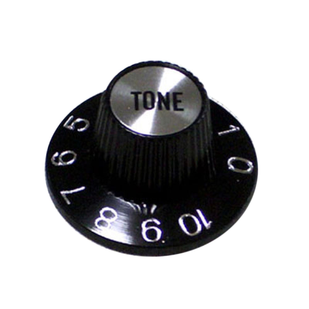 Montreux Metric Sombrero Knob Tone Silver No.8864 ギターパーツ