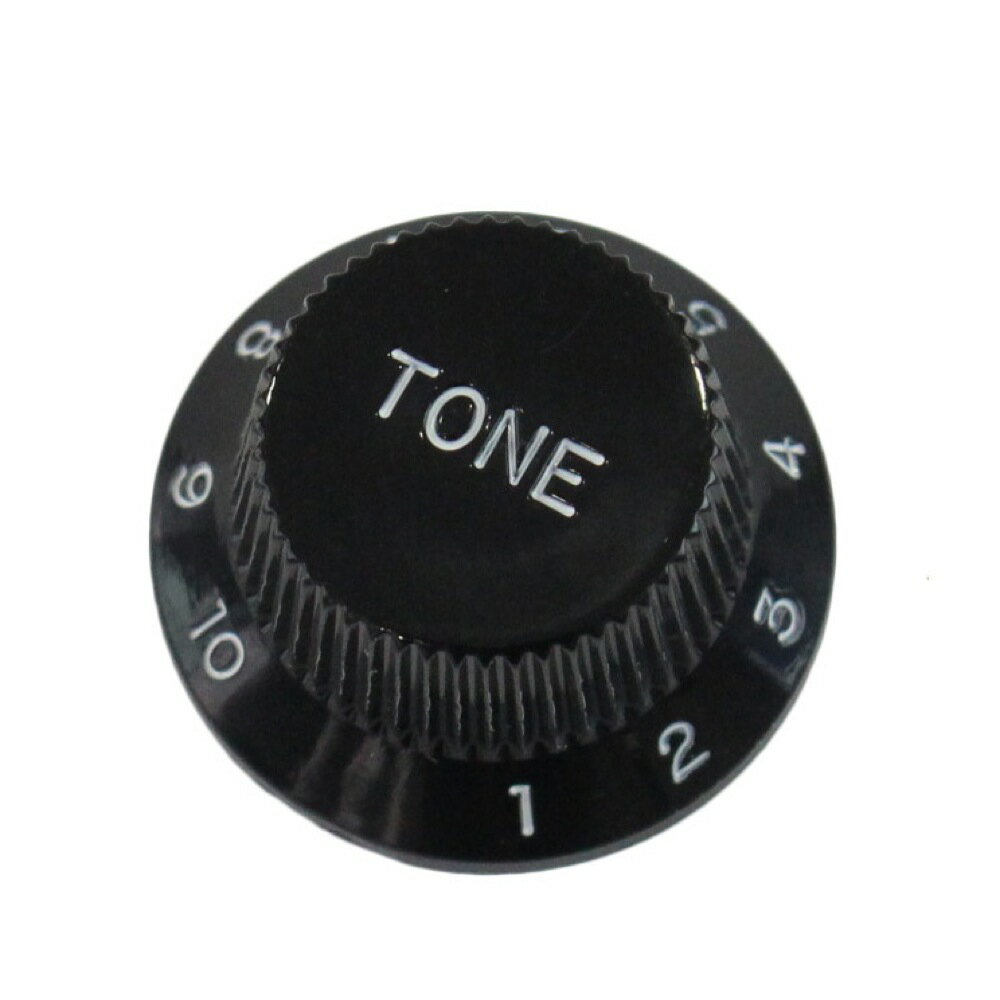 Montreux Strat Tone Knob Metric BK No.8866 ギターパーツ