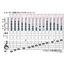 【2/15エントリーで最大P20倍】 全音 ZRM-5A リコーダーの指づかい 全音階 指導用マグネットシート 黒板表示用教材