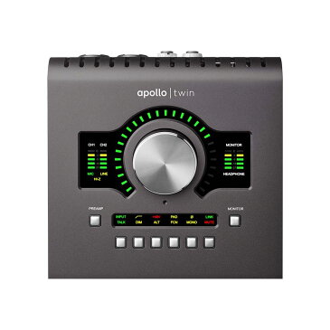 UNIVERSAL AUDIO Apollo Twin MkII QUAD Thunderboltオーディオインターフェイス