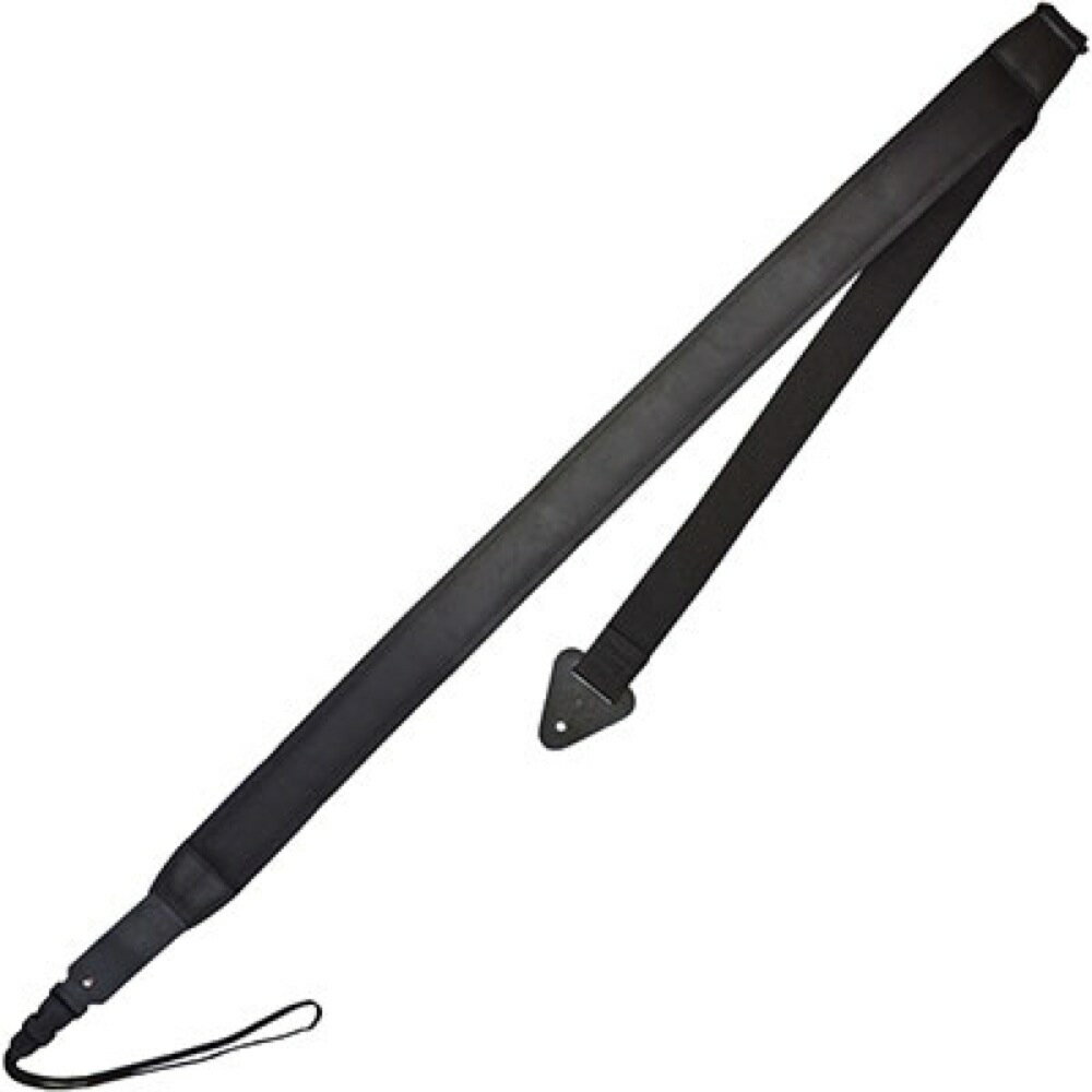 Neotech Slimline Dobro Long BK Leather 8221632 ギターストラップNeotech 社の製品は「コントロールストレッチ」と呼ばれるデザインコンセプトで作られています。柔軟なショルダーパッドが、肩と首の輪郭に沿って重量をより大きなエリアに効果的に分散させ、ショックアブソーバーとして作動します。首と肩へのプレッシャー疲労、および衝撃を減らす事により体感重量を大幅に軽減し、長時間のギグも可能にします。アタッチメントには、機能性や信頼性の高いパーツが使用されており、モノトーンのシンプルなルックスは、内容を優先したコンセプトの証でもあります。このストラップの肩パッドには、抗菌性の低反発素材が使用されています。「弾性」を抑え「粘性」を上げたフォームで、衝撃吸収性フォームの特性も有しております。　このストラップは、目立ちにくい薄型設計で上品な外観なので、演奏者のスタイルに合わせやすいです。　パッド部分の表面には、ナイロンウェビングとレザーの2種類があり、レザーは高級感のあるオイル仕上げのトップグレードの革を使用しております。　負荷がかかる部分をパッドが包み込み、優しく衝撃を保護します。肩に合わせて形が変わるため、快適なフィット感が得られ、重量があるバンジョーにも軽快な着心地が実感できます。　また、パッドは汗などの湿気を吸い取って外に逃がすので、汗による不快感を軽減します。【サイズ】　全長：最大約2043mm、最小約1778mm　パッド：全長約898mm、幅約57mm