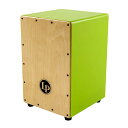 LP LP1442-GN FESTIVO CAJON カホン■木製ボディ■Siam Oak材のフロントボード■3本のスネアワイヤ■大型のゴム足で安定■30.5cm W x 30.5cm D x 46.35cm H■初心者向■カラー：Green