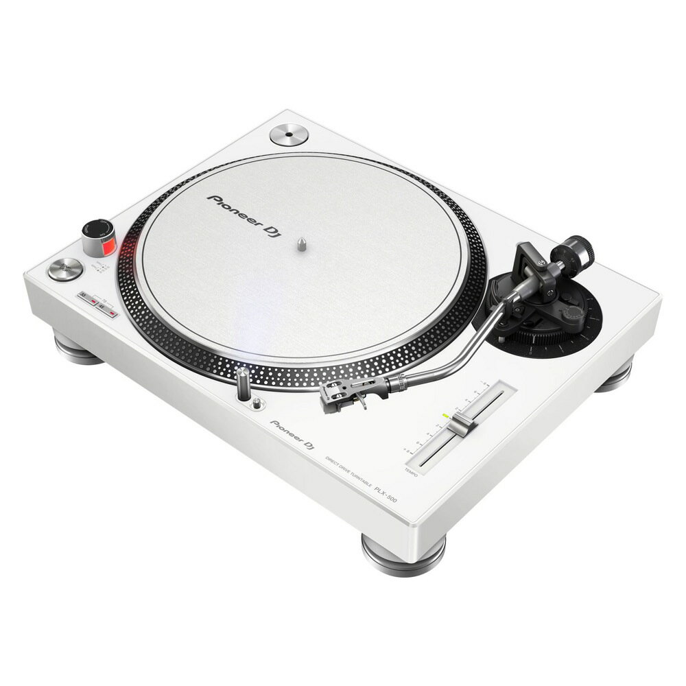 Pioneer DJ PLX-500-W White ターンテーブル レコードプレーヤー