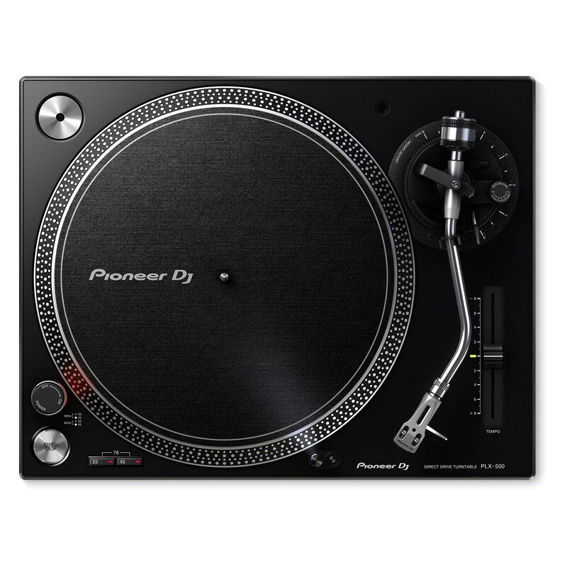 Pioneer DJ PLX-500-K Black ターンテーブル レコードプレーヤー
