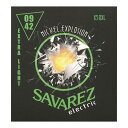 SAVAREZ NICKEL EXPLOSION X50XL エレキギター弦フランスの「サバレス」は正確なピッチを誇る高音弦と、音量豊かでレスポンスの速い低音弦の組み合わせが、高い人気を受け続けているクラシック用ナイロン弦のブランドです。緻密な設計、そして高度な加工技術がサバレスの品質のバックボーンとなっています。 トラディショナルな芯線のニッケルワウンド弦。厳選された材料を独自の配合で組み合わせ、先進的な製造技術により生産されています。演奏性の良さ、素早いレスポンス、長持ちする伸縮性、チーニングの安定性が特徴。リッチでパワフルなサウンドも魅力です。ゲージ：Extra Light (009/011/016/024/032/042)