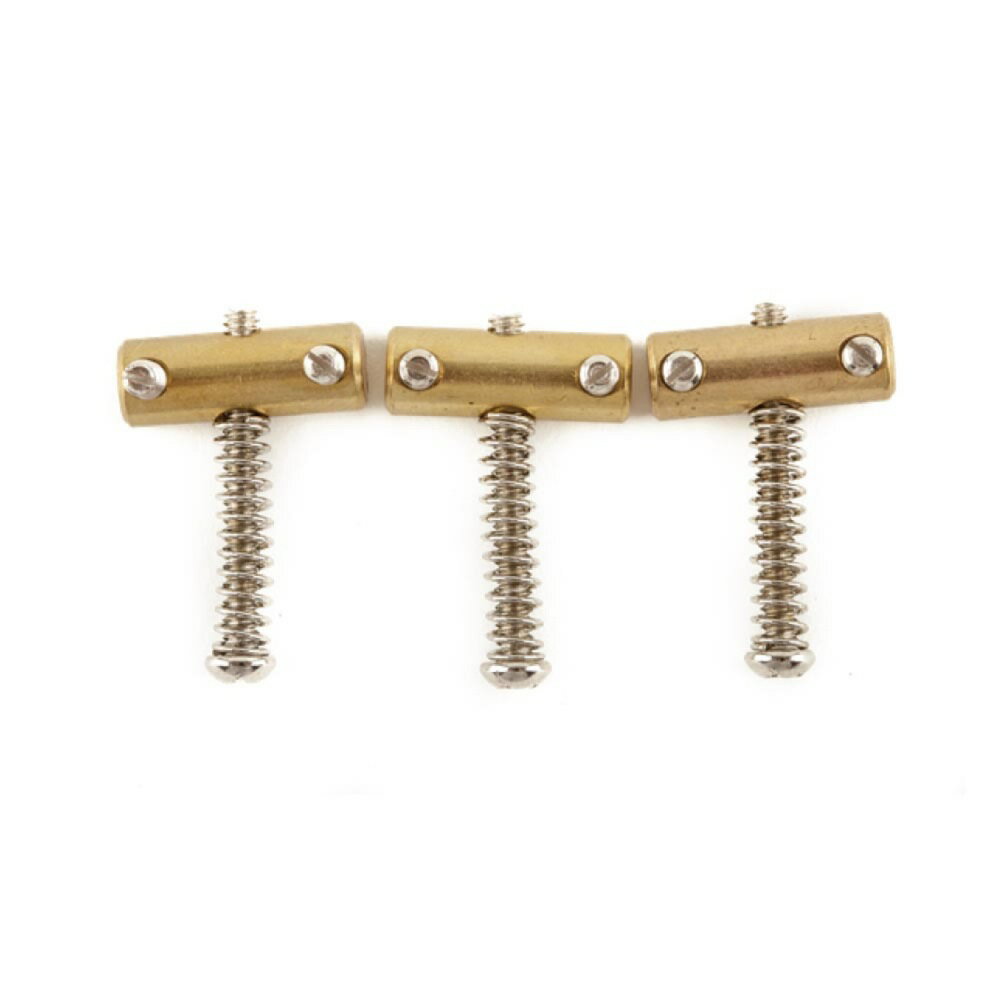 フェンダー Fender American Vintage Telecaster Bridge Saddles Brass テレキャスター ブリッジサドル