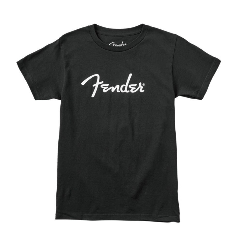 Fender ե Spaghetti Logo T-Shirt Black S Ⱦµ T ֥å