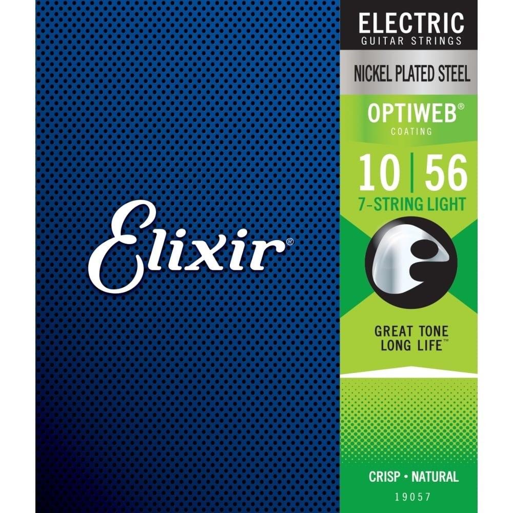 ꥯ ELIXIR 19057 Optiweb 7-String Light 10-56 7 쥭