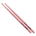 VIC FIRTH VIC-KIDSP ドラムスティックKids Stickキッズスティックコンパクトなサイズながら、ウェイトバランスに優れた扱いやすいモデル。ピンクサイズ：13.2×330mm材質：ヒッコリー