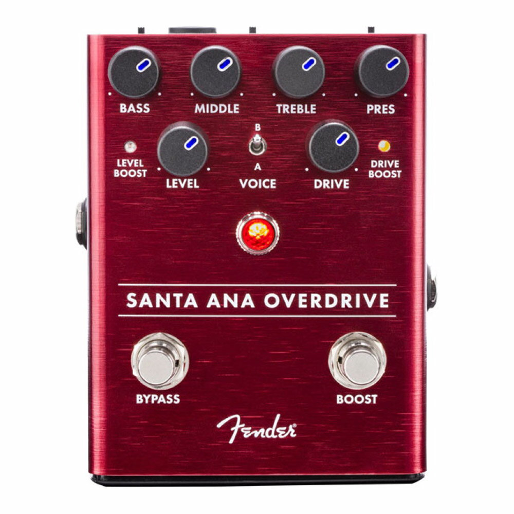 フェンダー Fender Santa Ana Overdrive Pedal オーバードライブ ギターエフェクター