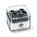 SCHALLER S-Locks M Black Chrome 14010401 ストラップロックピン ブラック・クローム