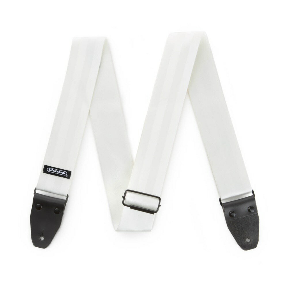 JIM DUNLOP DST7001WH Deluxe Seatbelt Strap White ȥå