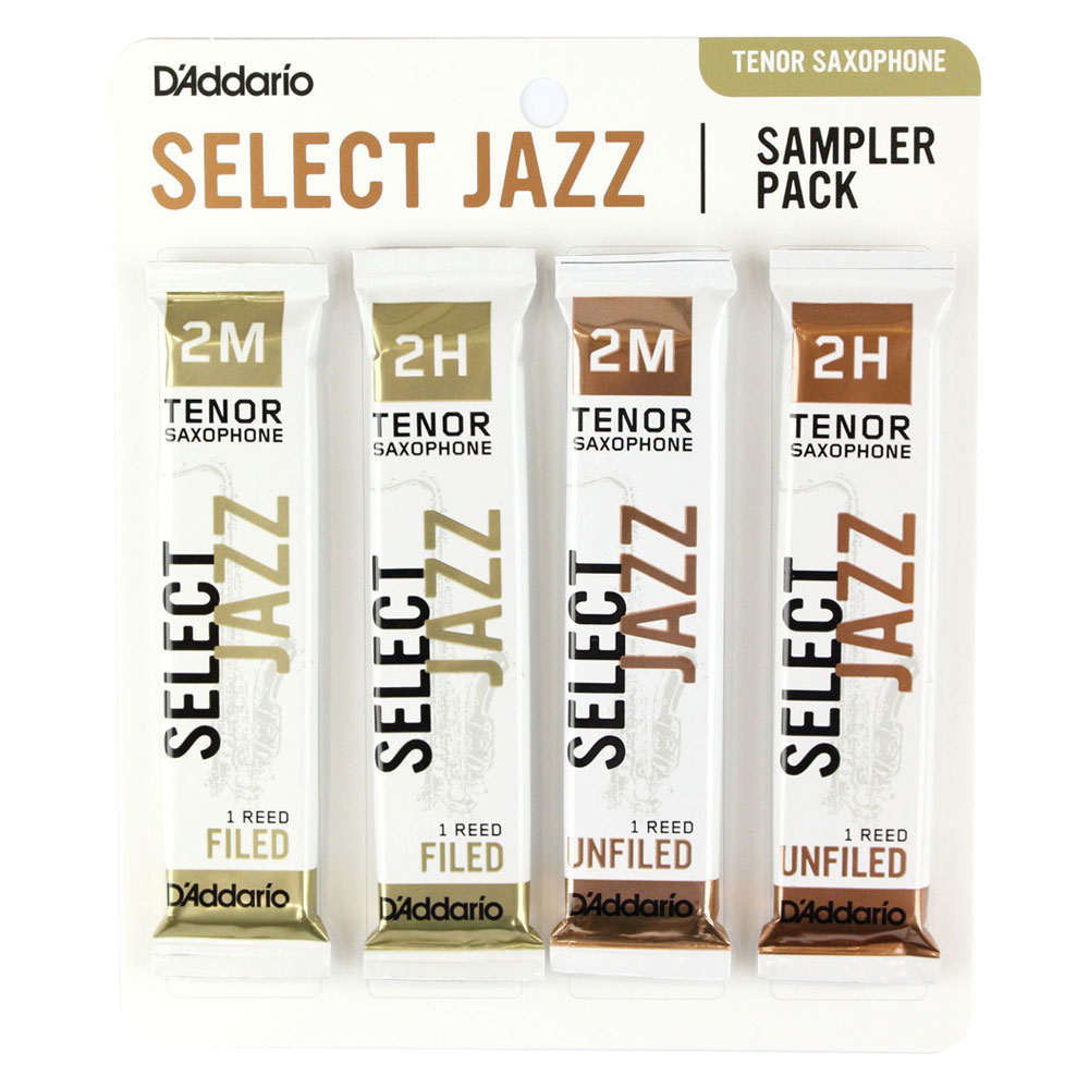 D'Addario Woodwinds/RICO LDADSPJZSTS2M ジャズセレクト テナーサックス リード サンプラーパック [F2M F2H UF2M UF2H]