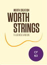 Worth Strings CF Fat ウクレレ弦釣り糸などで使用される「フロロカーボン」と呼ばれる素材を使った Worth （ワース）弦。特徴は伸びにくく、湿温度の変化に強いという点。「よりヌケの良い音」がお好みの方にオススメです！もっとふくよかで柔らかい音を出したい方に最適！クリアフロロカーボンはブラウンのそれと比べ、より繊細で透き通るような音づくりを目指しています。弦長(inch)：631st(inch)：0.02442nd(inch)：0.02913rd(inch)：0.03194th(inch)：0.0260