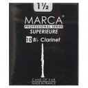 【2/15エントリーで最大P20倍】 MARCA SUPERIEURE B♭クラリネット リード [1.1/2] 10枚入り