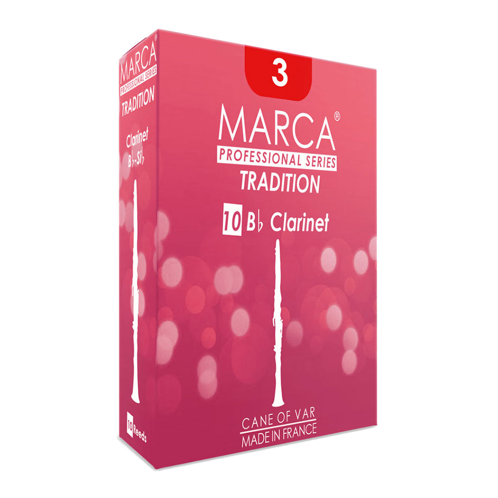 MARCA TRADITION B♭クラリネット リード [1.1/2] 10枚入り