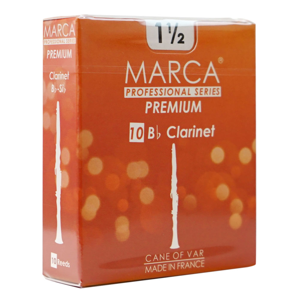 MARCA PREMIUM B♭クラリネット リード [1.1/2] 10枚入り