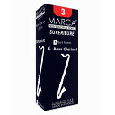 MARCA SUPERIEURE バスクラリネット リード [1.1/2] 5枚入り※画像はサンプルです。詳しくは、商品説明をご覧下さい。※商品の性質上、商品の返品・交換はお受け出来ません。スペリアルリードは、E♭クラリネットからコントラバスクラリネット、ソプラニーノサクソフォンからバスサクソフォンまでのリードを製造しています。従来のリードより一段と進化させるため、マーカ社ではケーンの吟味から製造工程にも十分な配慮を行い、バランスの良い豊かな音量、はりのある音色と反応の良さ、しかも耐久性のあるリードを開発しました。製品の均一性に優れており、経済的なリードです。種類：バスクラリネット（5枚入）強度：1-1/2