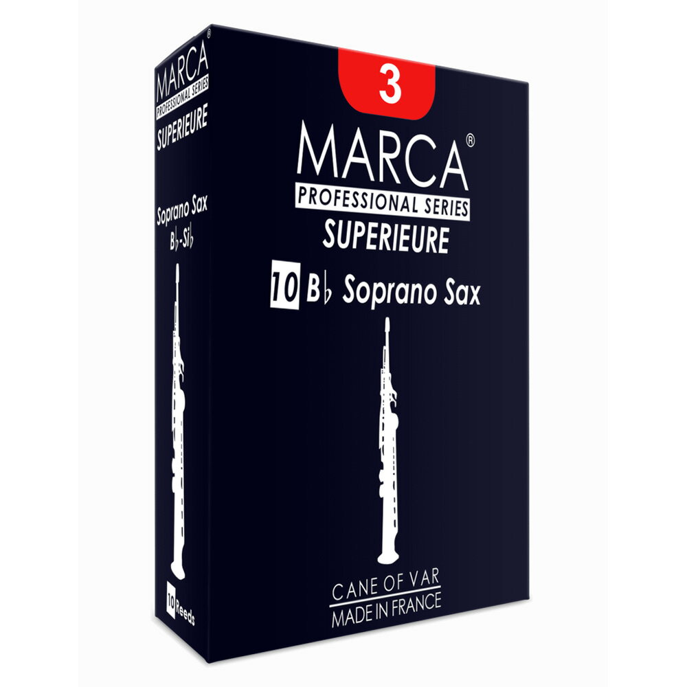 MARCA SUPERIEURE ソプラノサックス リード [4] 10枚入り