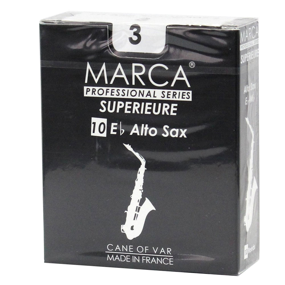 MARCA SUPERIEURE アルトサックス リード [3] 10枚入り