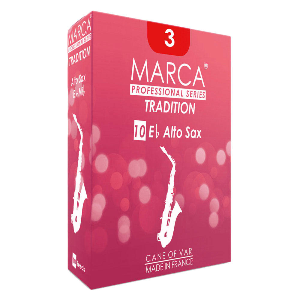 MARCA TRADITION アルトサックス リード [4] 10枚入り