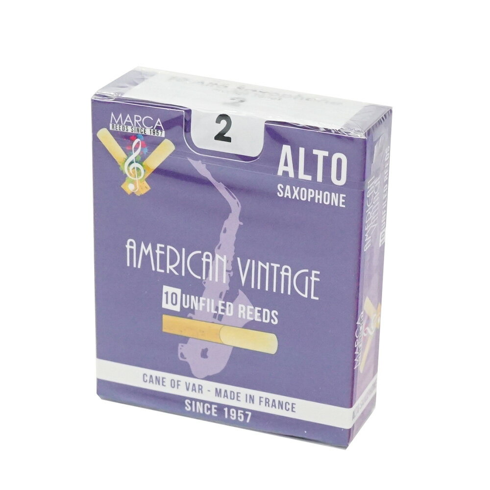 MARCA AMERICAN VINTAGE アルトサックス リード [2] 10枚入り