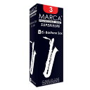 MARCA SUPERIEURE バリトンサックス リード [1.1/2] 5枚入り※画像はサンプルです。詳しくは、商品説明をご覧下さい。※商品の性質上、商品の返品・交換はお受け出来ません。スペリアルリードは、E♭クラリネットからコントラバスクラリネット、ソプラニーノサクソフォンからバスサクソフォンまでのリードを製造しています。従来のリードより一段と進化させるため、マーカ社ではケーンの吟味から製造工程にも十分な配慮を行い、バランスの良い豊かな音量、はりのある音色と反応の良さ、しかも耐久性のあるリードを開発しました。製品の均一性に優れており、経済的なリードです。種類：バリトンサクソフォン（5枚入）強度：1-1/2