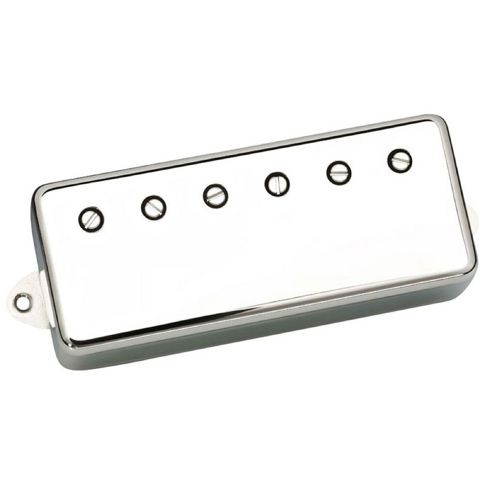 Dimarzio DP242 PG-13 Mini Humbuckers Neck エレキギター用ピックアップ※ギターパーツの取り扱いには、相応の技術と知識が必要になります。自己責任にて取り扱い可能な方のみ、ご検討下さい。取り付け時に起った、楽器及びパーツの破損・損傷等につきましては当店は保証出来ません。あらかじめご了承下さい。PG-13ミニ・ハムバッカーは、素晴らしいミュージシャンシップ、驚異的なスピード・プレイと卓越したテクニックを持つMR. BIG(ミスター・ビッグ)のギタリスト、Paul Gilbert(ポール・ギルバート)のためにディマジオがデザインしたピックアップです。ミニ・ハムバッカーのトーンは、フルサイズ・ハムバッカーとシングル・コイルの間に位置します。ポールは、このピックアップの主な特徴を音抜けの良さだと話しています。『充分にマッシヴで太さは残っているが、耳障りではない。だから、ギターをアンプに繋ぐだけで「おぉ、これはいいね」って思えるサウンドなんだ。』ミニ・ハムバッカーをフルサイズ・ハムバッカーと比較すると、ミニ・ハムバッカーは明確に異なるトーンを持っています。ミニハムバッカーは、短い幅の弦振動も捉え、低めの倍音がよりクリアになり、よりブライトなトーンです。MR. BIGは、アコースティック・バラード、ヘヴィー・チューン、テンポの速い曲、ブルージーな曲まで、幅広い音楽性を持ったバンドです。ポールは、全ての楽曲に対応するピックアップを必要としています。DP242ネック・モデルはDP243ブリッジ・モデルと比べて、わずかにファットでクリーミーなトーンなので、ジャズやブルーズのソロに最適です。低めのアウトプットと小さなサイズによって、音に濁りを生じさせることがありません。ブリッジ・モデルとのコンビネーションも素晴らしく、一緒に使用することで広がりのあるサウンドが得られます。PG-13は、ブルーズ、クラシック・ロックだけではなく、モダンなメタルにも対応可能なピックアップです。※推奨使用例：すべてのポジションにお勧めします。【Details】テクニカルノーツ:大きなサウンドを持つミニ・ハムバッカーです。たっぷりのローエンドがありながら、スムースなトレブルのレスポンスが得られます。コイルはシングルコイルと似ていながら、ローエンドの鮮明度を維持した倍音が得られるように別々にチューンされています。【Specifications】出力：135mVトレブル：5.0ミドル：5.0ベース：5.5直流抵抗：12.62kohmマグネット：セラミックコンダクター：4Details／DP242 PG-13 Neckテクニカルノーツ:大きなサウンドを持つミニ・ハムバッカーです。たっぷりのローエンドがありながら、スムースなトレブルのレスポンスが得られます。コイルはシングルコイルと似ていながら、ローエンドの鮮明度を維持した倍音が得られるように別々にチューンされています。