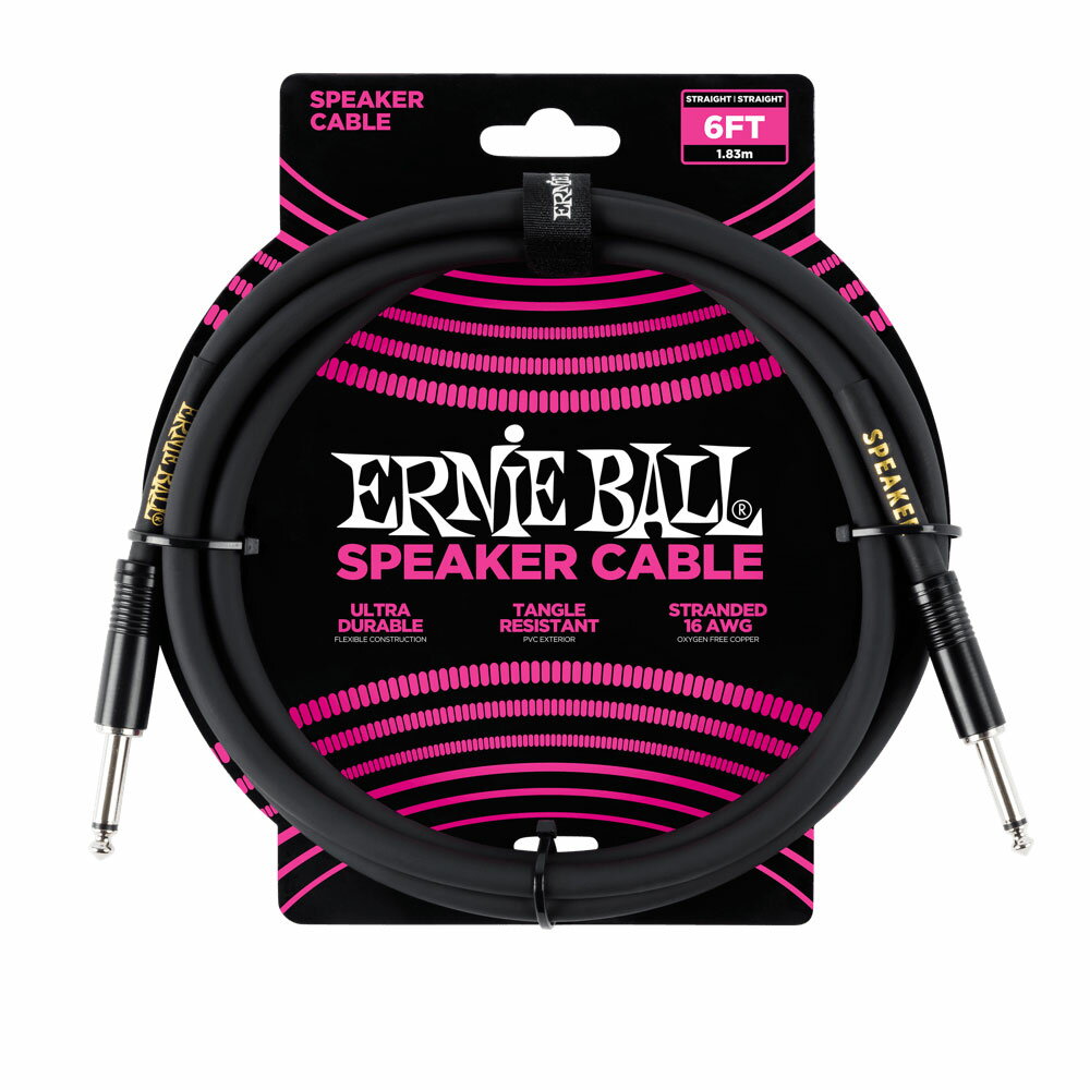 アーニーボール ERNIE BALL 6072 6' STR