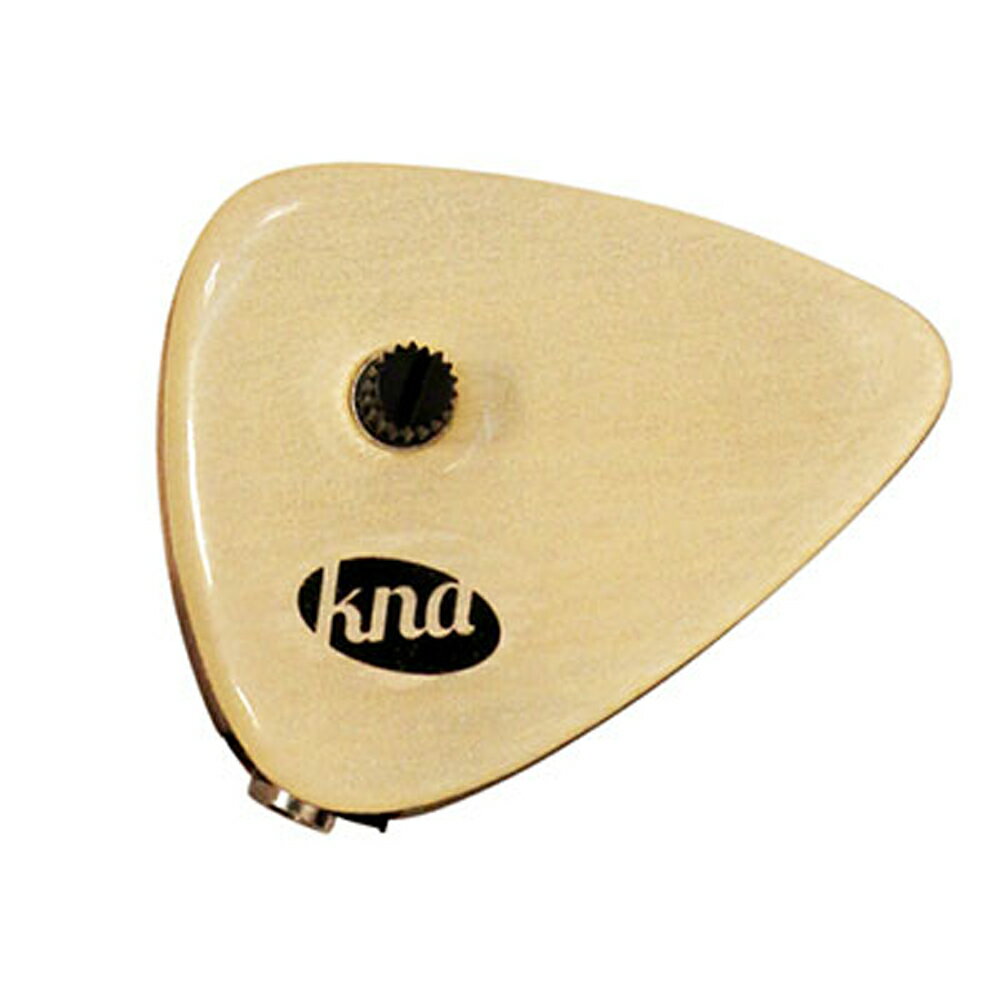 KNA AP-2 Universal Piezo Pickup with Volume control Maple cap ピエゾピックアップシンプルで綺麗な曲線のデザインは、楽器本来の温かみのある木製素材のルックスを損なうことなく最小限の取り付け加工で、プレイヤーの表現するサウンドをクリアに出力。ギターやウクレレなどの弦楽器からパーカッションなどの打楽器まで、楽器本体の振動を音声信号に変換するパッシブピックアップです。1924年に設立されたKREMONA（クレモナ）はブルガリアよりヨーロッパの職人技術で世界中のミュージシャンに信頼を得てきました。2015年にアメリカではブランドネームをKNA(Kremona North America) と改めよりグローバルに展開しています。優れた技術でプレイヤーの求めるサウンドをナチュラルに表現するだけでなく楽器本来の自然な質感を十分に生かした素材で、そのピックアップは世界のトップブランドにも認められています。