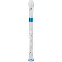 【2/15エントリーで最大P20倍】 NUVO FGREBLJP Recorder White/Blue ソプラノリコーダー ジャーマン式