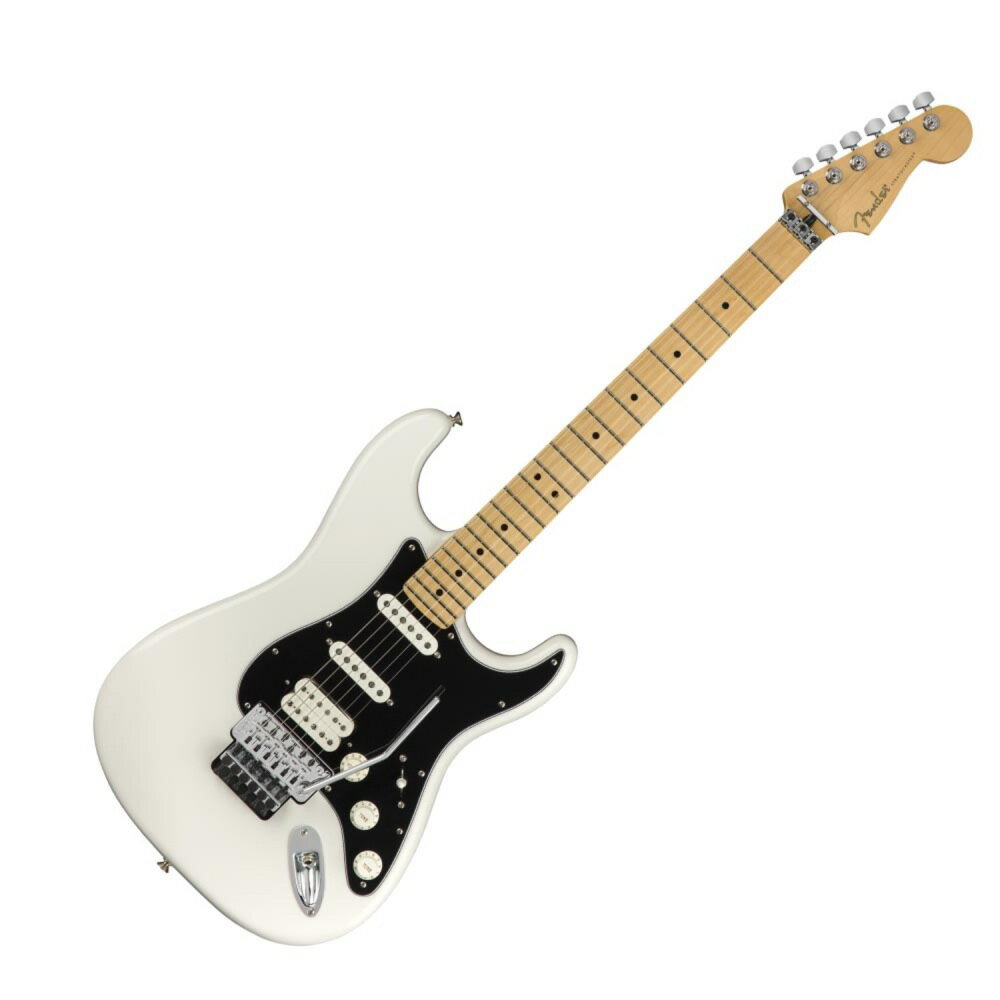 ギター, エレキギター 104 20105 P10 Fender Player Stratocaster with Floyd Rose MN Polar White 